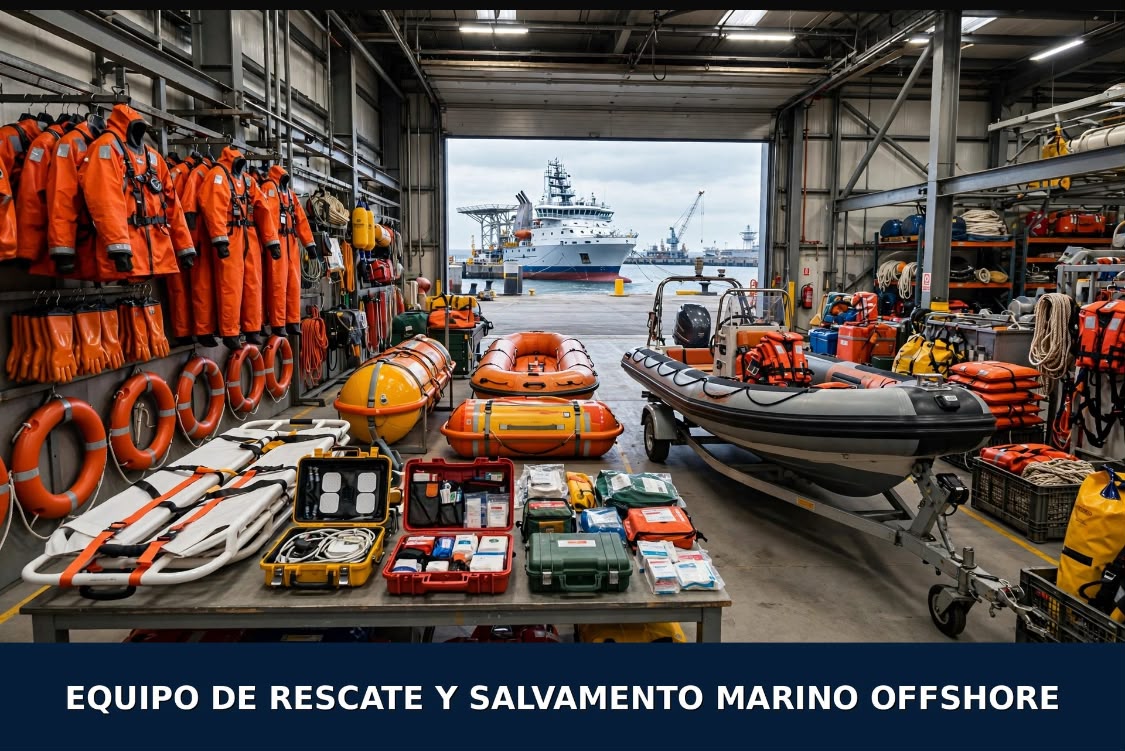 EQUIPO DE RESCATE Y SALVAMENTO MARINO